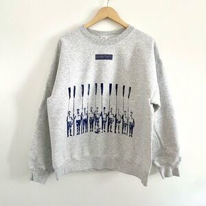 Rowing Graphic Crew Neck Sweatshirt